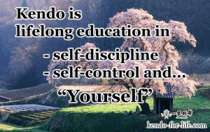 Kendo is lifelong education